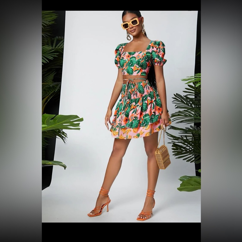 SHEIN 2 piece skirt set